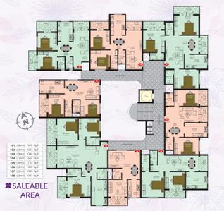Project Image of 421.95 - 1094.47 Sq.ft 1 BHK Apartment for buy in Sugandhi Pearl