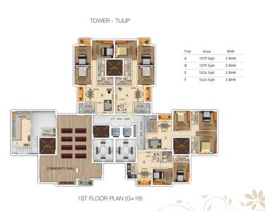Project Image of 870.0 - 2848.0 Sq.ft 2 BHK Apartment for buy in Rajwada Royal Gardens