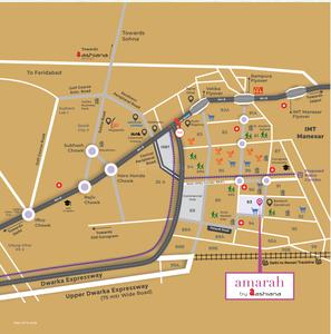Project Image of 1000.0 - 1408.0 Sq.ft 3 BHK Apartment for buy in Ashiana Amarah