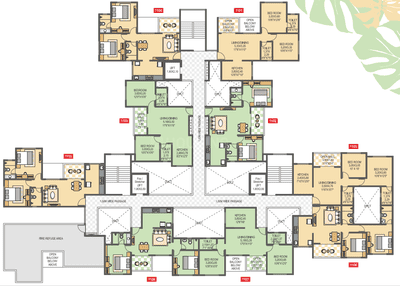 Project Image of 675.55 - 707.73 Sq.ft 2 BHK Apartment for buy in Mont Vert Kingstown