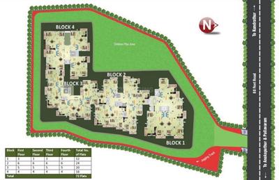Project Image of 880.0 - 1120.0 Sq.ft 2 BHK Apartment for buy in Chelliah Chandar CC Majestic Enclave