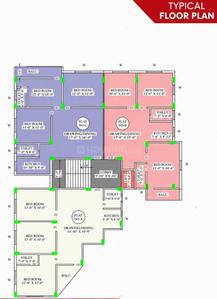 Project Image of 1038.0 - 1160.0 Sq.ft 3 BHK Apartment for buy in Tridhara Apartment