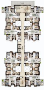 Project Image of 688.0 - 816.0 Sq.ft 2 BHK Apartment for buy in Merlin Skygaze