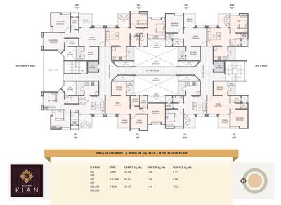 Project Image of 371.14 - 570.92 Sq.ft 1 BHK Apartment for buy in Reelicon Kian