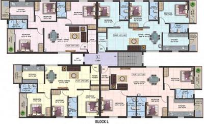 Project Image of 841.0 - 1453.0 Sq.ft 2 BHK Apartment for buy in Colorhomes Castle