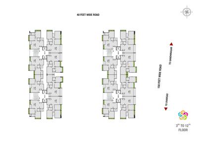 Project Image of 622.26 - 1077.04 Sq.ft 2 BHK Apartment for buy in Shivaay The Spenta Suraj