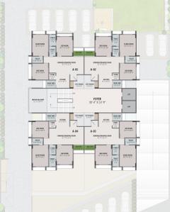 Project Image of 719.14 - 812.24 Sq.ft 2 BHK Penthouse for buy in Vishwas Colin Haven