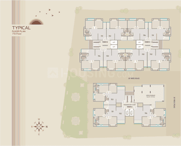 Project Image of 638.0 - 860.0 Sq.ft 2 BHK Apartment for buy in Mudra Elegance