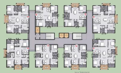 Project Image of 1301.0 - 3084.0 Sq.ft 2 BHK Apartment for buy in Highrise Forest Edge