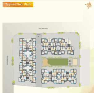 Project Image of 0.0 - 542.0 Sq.ft 2 BHK Apartment for buy in Samruddhi Skyrise 1