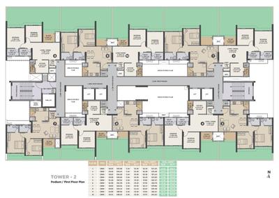 Project Image of 616.0 - 968.0 Sq.ft 2 BHK Apartment for buy in VTP Volare