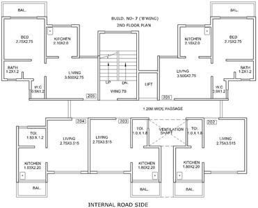 Project Image of 157.0 - 437.0 Sq.ft 1 BHK Apartment for buy in Bhagyashree Shivani Heritage