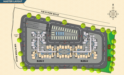 Project Image of 346.17 - 1115.0 Sq.ft 1 BHK Apartment for buy in Arihant 6 Anaika