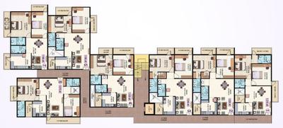 Project Image of 910.0 - 1480.0 Sq.ft 2 BHK Apartment for buy in Anjan Blossom