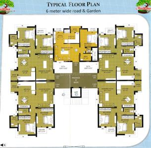Project Image of 440.46 - 652.29 Sq.ft 1 BHK Apartment for buy in Dius Business Madhuban Residency 1