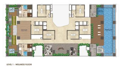 Project Image of 6200.0 - 8100.0 Sq.ft 4 BHK Apartment for buy in Poulomi Palazzo