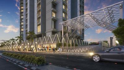 Project Image of 369.96 - 490.3 Sq.ft 1 BHK Apartment for buy in Raunak City Sector VI F1
