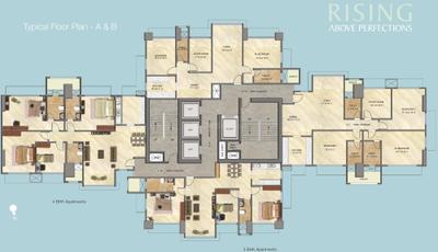 Project Image of 918.0 - 1343.0 Sq.ft 3 BHK Apartment for buy in ND Palai Towers