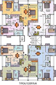 Project Image of 755.0 - 890.0 Sq.ft 2 BHK Apartment for buy in Mahansaria Narayani