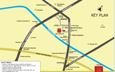 Project Image of 945 Sq.ft 1 BHK Apartment / Flat for sale in Adalaj for Rs. 3400000