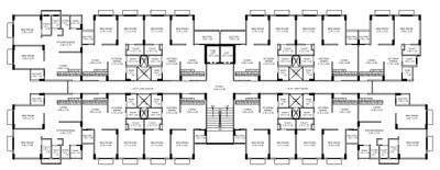 Project Image of 526.03 - 826.99 Sq.ft 2 BHK Apartment for buy in Gajanan Aatrey Ivaan 4