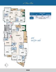 Project Image of 1629.0 - 2160.0 Sq.ft 3 BHK Apartment for buy in Soobha Mansion
