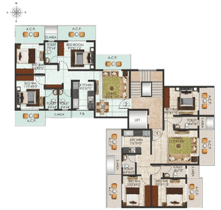 Project Image of 910 Sq.ft 2 BHK Apartment / Flat for sale in Badlapur East for Rs. 4200000