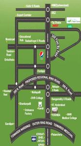 Project Image of 1350.0 - 3600.0 Sq.ft Residential Plot Plot for buy in Druvitha Rivers Edge Nature Greens