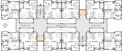 Project Image of 384.0 - 395.0 Sq.ft 1 BHK Apartment for buy in Fire Unity Studio Apartments
