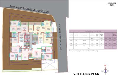 Project Image of 873.71 - 1943.66 Sq.ft 2 BHK Apartment for buy in Fortune Abhishek CHSL