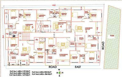 Project Image of 930.0 - 1425.0 Sq.ft 2 BHK Apartment for buy in Tirumala Pride