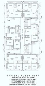 Project Image of 681.89 - 718.49 Sq.ft 2 BHK Apartment for buy in Shree Padmanabh
