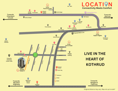 Project Image of 0.0 - 798.25 Sq.ft 2 BHK Apartment for buy in Avika Trinity