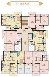 Project Image of 1040 Sq.ft 2 BHK Apartment / Flat for sale in Sanpada for Rs. 21500000
