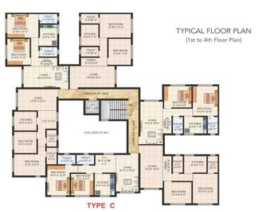 Project Image of 320.0 - 357.0 Sq.ft 1 BHK Apartment for buy in Oswal Dream City Phase 2