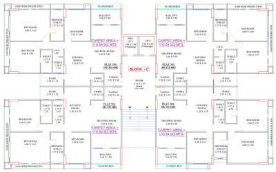 Project Image of 1189.84 - 1817.81 Sq.ft 3 BHK Apartment for buy in Swarrnim Narmaya