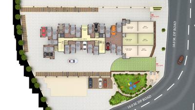 Project Image of 467.0 - 654.0 Sq.ft 1 BHK Apartment for buy in Shankheshwar Platina Wing A