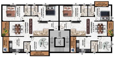Project Image of 1365.0 - 1855.0 Sq.ft 3 BHK Apartment for buy in Viva Vibrant