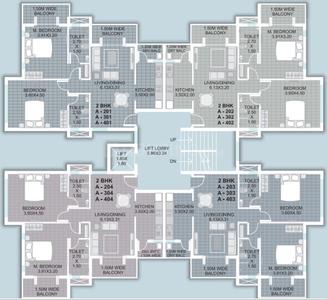 Project Image of 759.72 - 1138.93 Sq.ft 2 BHK Apartment for buy in Saldanha Homes