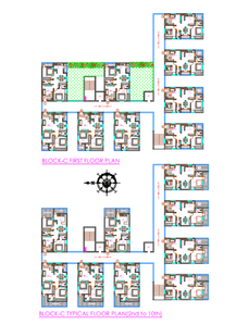 Project Image of 1145.0 - 2415.0 Sq.ft 2 BHK Apartment for buy in Bhuvanteza Aura II