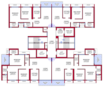Project Image of 1200 Sq.ft 2 BHK Apartment / Flat for sale in Sanpada for Rs. 28000000