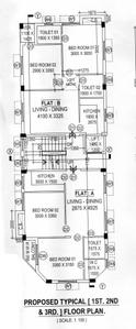 Spandan Iris Iris Cluster Plan from 1st to 3rd Floor 1