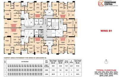 Project Image of 2203 Sq.ft 3 BHK Apartment / Flat for sale in Erandwane for Rs. 45700000