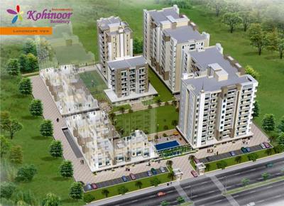 Project Image of 628.0 - 1830.0 Sq.ft 1 BHK Apartment for buy in  Kohinoor Residency