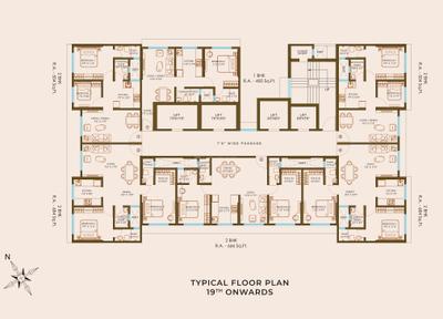 Project Image of 450.0 - 1179.0 Sq.ft 1 BHK Apartment for buy in Promesa West End