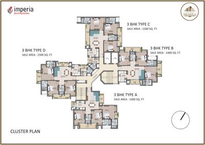 Project Image of 1400.0 - 1500.0 Sq.ft 3 BHK Apartment for buy in Imperia Dreamville