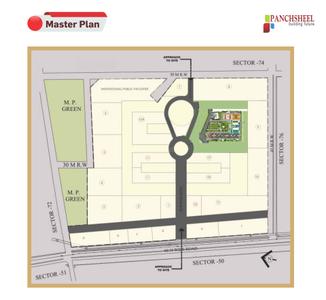 Project Image of 793.62 - 1328.37 Sq.ft 2.5 BHK Apartment for buy in Panchsheel Pratishtha Phase 2
