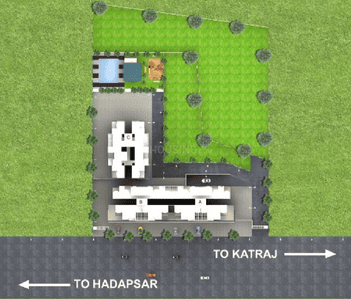 Project Image of 402.0 - 747.0 Sq.ft 1 BHK Apartment for buy in RM Hill Town A B And C Wing