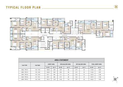 Project Image of 1980 Sq.ft 4 BHK Apartment / Flat for sale in Bavdhan for Rs. 20400000
