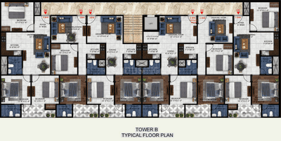 Project Image of 975.0 - 2200.0 Sq.ft 2 BHK Apartment for buy in RB Edifice